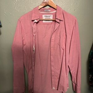 American Eagle Outfitters Men's Casual Rose Shirt